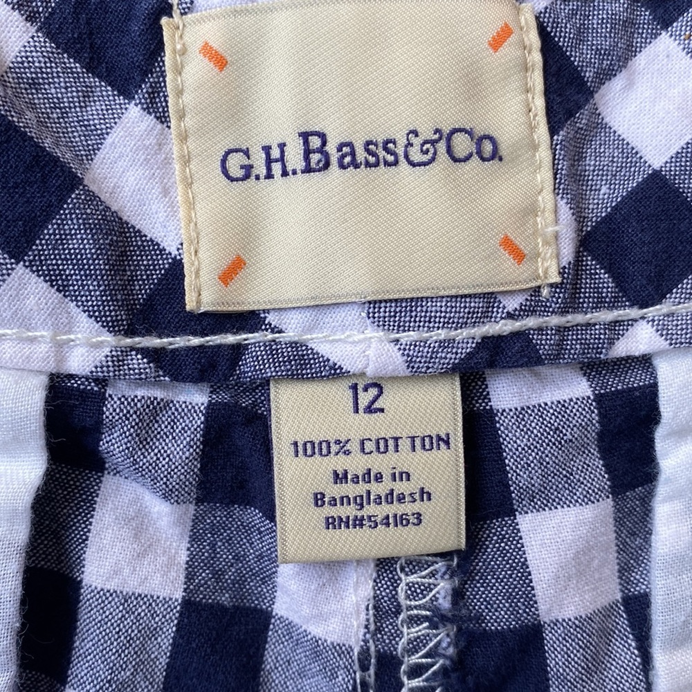 Gingham & White Bermuda Shorts - All 4 Pairs - Picture 13 of 15